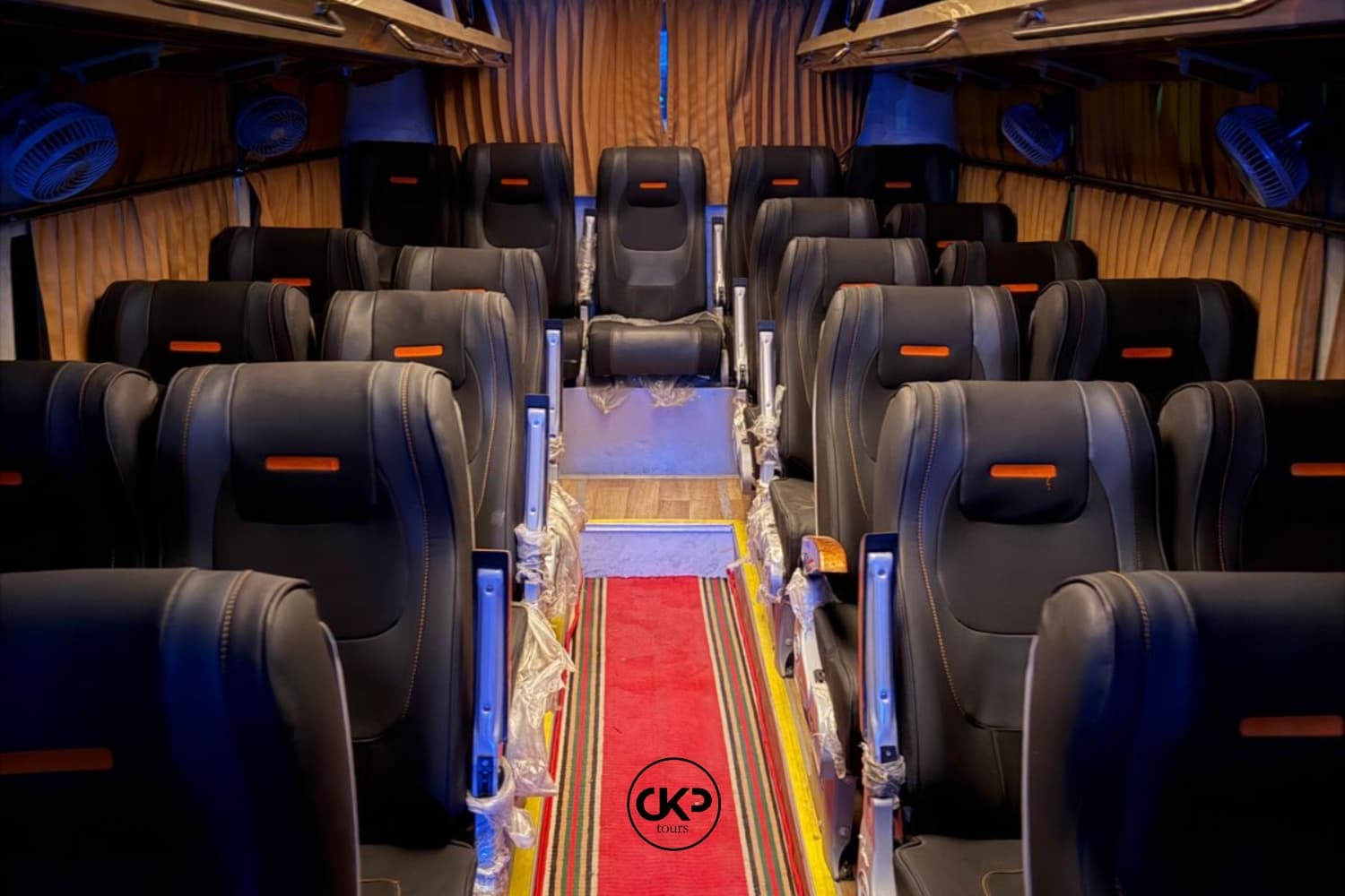 25-Seater Mini Bus interior 1