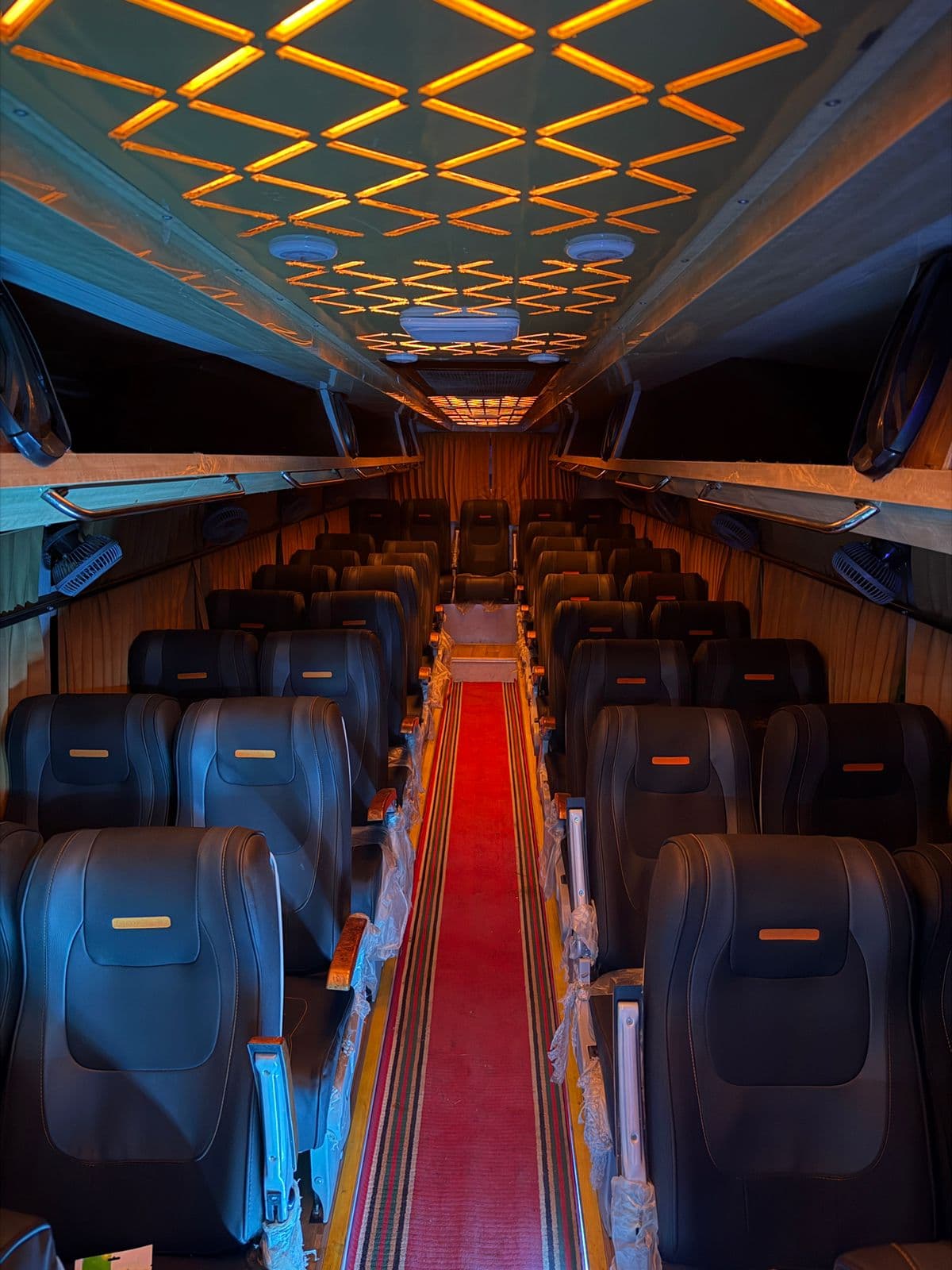 50-Seater Luxury Coach interior 1