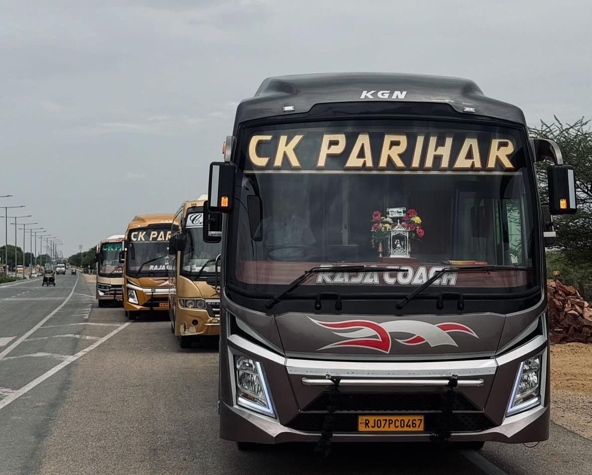 50-Seater Luxury Coach exterior